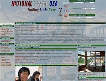Tablet Screenshot of nationaltradeusa.com